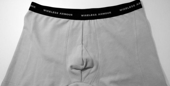 Le caleon Wireless Armour, permettant de bloquer les ondes mobiles et protger les testicules